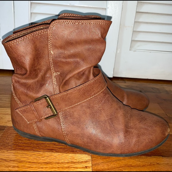 Brown Leather Boots - Picture 2 of 3